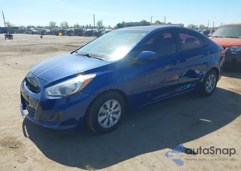 2015 Hyundai Accent Gls из США, поврежденный, VIN KMHCT4AEXFU808875